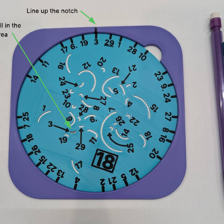 Dönen Şablon Cadılar Bayramı Paketi - 12 Farklı Desen 3D Baskı