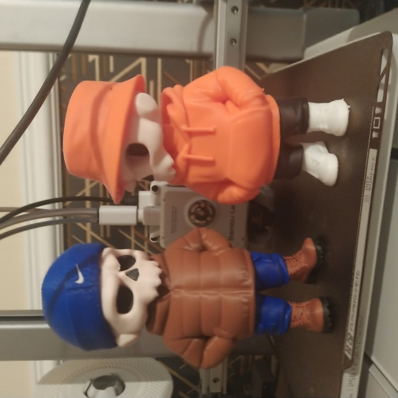 ZKULL Kış Urban Modüler Kafatası Figürü - 3D Baskı Oyuncak