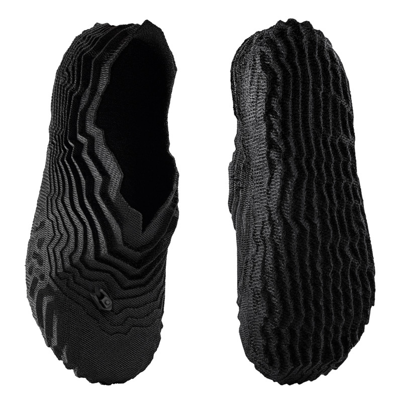 Dalga Formlu 3D Baskı Ayakkabı - Origami Tasarım