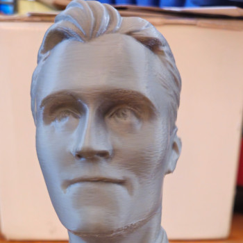 Charlie Kirk Anıt Büstü - 3D Baskı Heykel