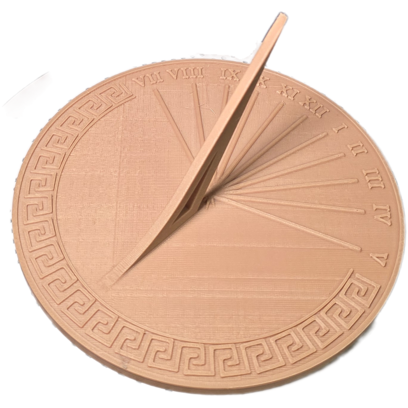 Antik Yunan Güneş Saati - Eğitici 3D Baskı Modeli