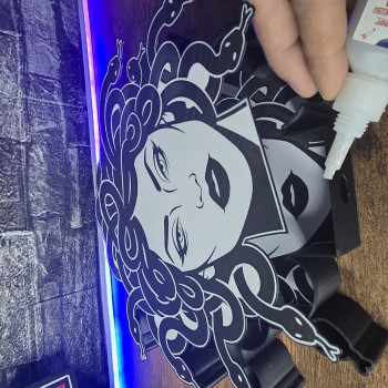 Denizanası LED Lamba - 3D Baskı Dekoratif Aydınlatma