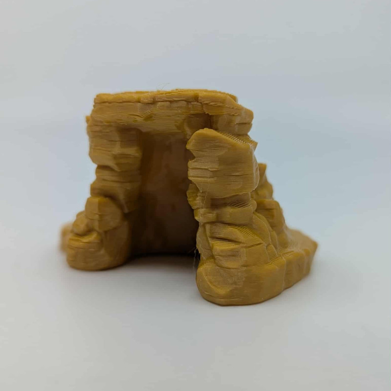 Sürüngen Kanyon Kemeri - 3D Baskı Tırmanma ve Saklanma Dekoru