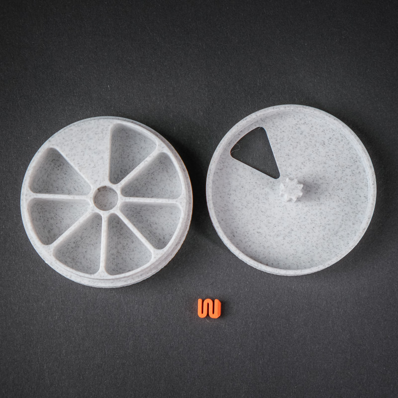 7 Günlük Dönen İlaç Organizatörü - 3D Baskılı Pratik İlaç Kutusu 7 Günlük Dönen İlaç Organizatörü - 3D Baskılı Pratik İlaç Kutusu