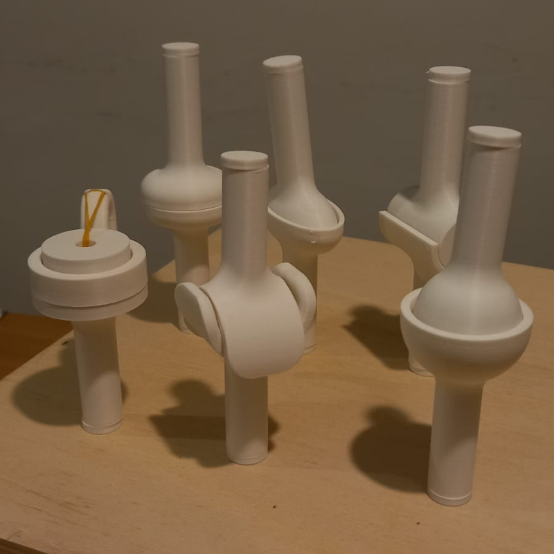 Eğitici Eklem Seti - 6 Tip Sinovyal Eklem 3D Baskı Anatomi Modeli
