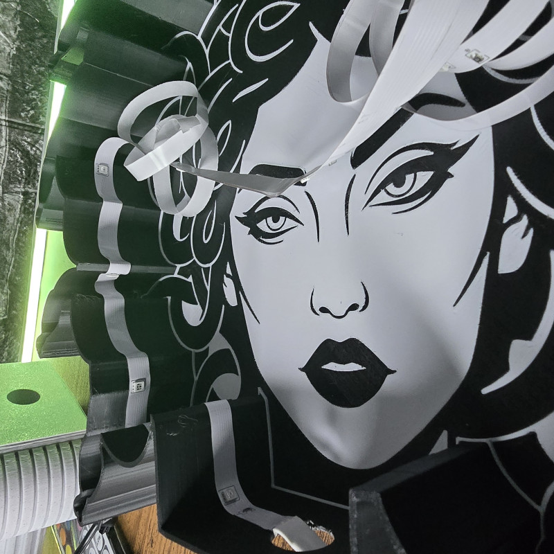 Denizanası LED Lamba - 3D Baskı Dekoratif Aydınlatma