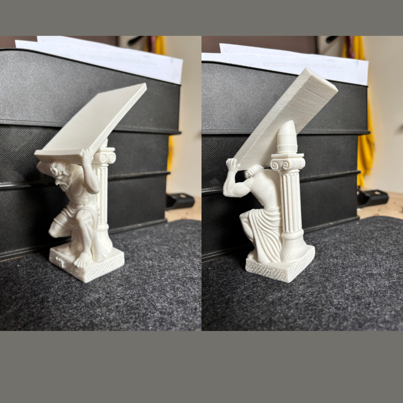 ATLAS Tablet Tutucu - Mitolojik Tasarım 3D Baskı Masa Aksesuarı ATLAS Tablet Tutucu - Mitolojik Tasarım 3D Baskı Masa Aksesuarı