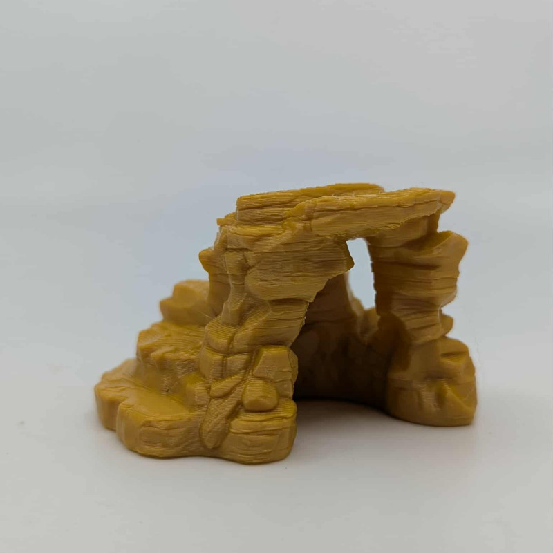 Sürüngen Kanyon Kemeri - 3D Baskı Tırmanma ve Saklanma Dekoru