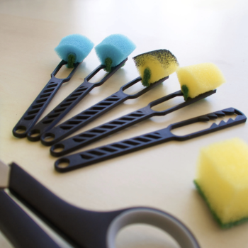 Yeniden Kullanılabilir Sünger Fırça Sapı - 3D Baskı Boyama Aparatı