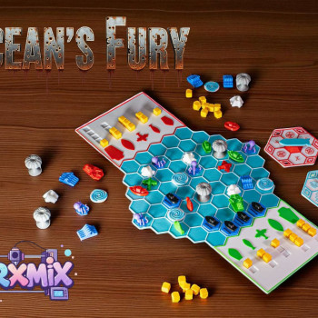 Ocean's Fury Deniz Savaşı Strateji Oyunu - 3D Baskılı