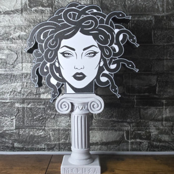 Denizanası LED Lamba - 3D Baskı Dekoratif Aydınlatma