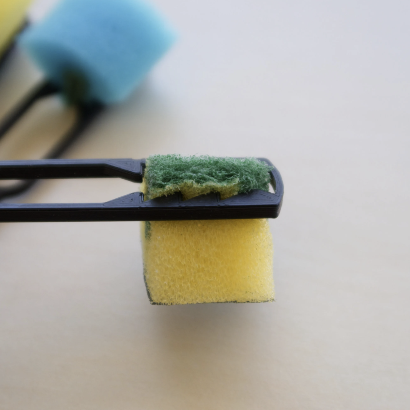 Yeniden Kullanılabilir Sünger Fırça Sapı - 3D Baskı Boyama Aparatı