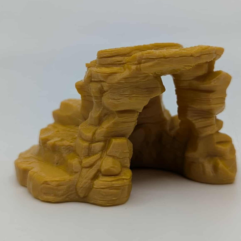 Sürüngen Kanyon Kemeri - 3D Baskı Tırmanma ve Saklanma Dekoru