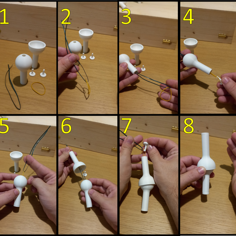 Eğitici Eklem Seti - 6 Tip Sinovyal Eklem 3D Baskı Anatomi Modeli