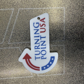 Charlie Kirk Turning Point USA Anahtarlık - 3D Baskılı Özel Tasarım Charlie Kirk Turning Point USA Anahtarlık - 3D Baskılı Özel Tasarım