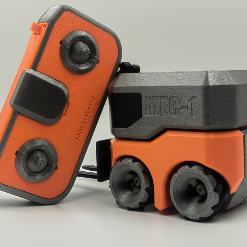 MEC-1 Ağır Hizmet Çok Yönlü Forklift - 3D Baskı RC Model