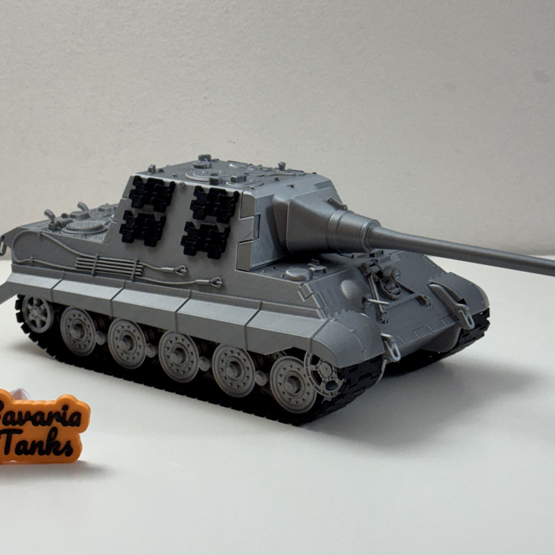 Jagdtiger Tank Avcısı Hareketli Namlulu 1/35 Ölçek 3D Baskı Model Jagdtiger Tank Avcısı Hareketli Namlulu 1/35 Ölçek 3D Baskı Model