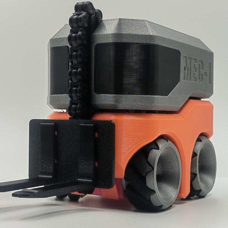 MEC-1 Ağır Hizmet Çok Yönlü Forklift - 3D Baskı RC Model