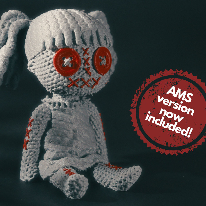 İkiz Vudu Bebekleri - El Yapımı 3D Baskı Koleksiyon Parçası İkiz Vudu Bebekleri - El Yapımı 3D Baskı Koleksiyon Parçası