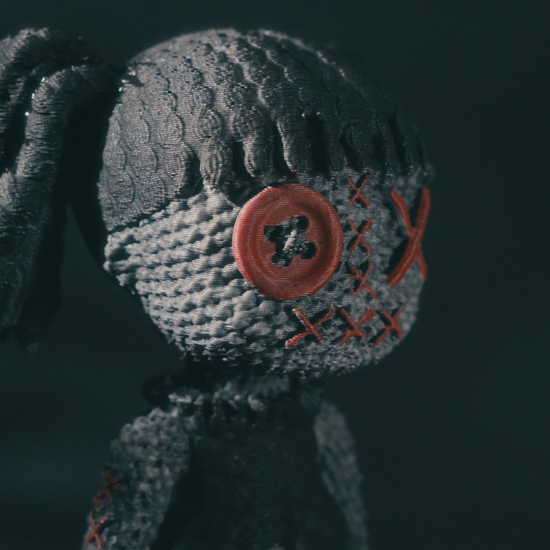 İkiz Vudu Bebekleri - El Yapımı 3D Baskı Koleksiyon Parçası İkiz Vudu Bebekleri - El Yapımı 3D Baskı Koleksiyon Parçası