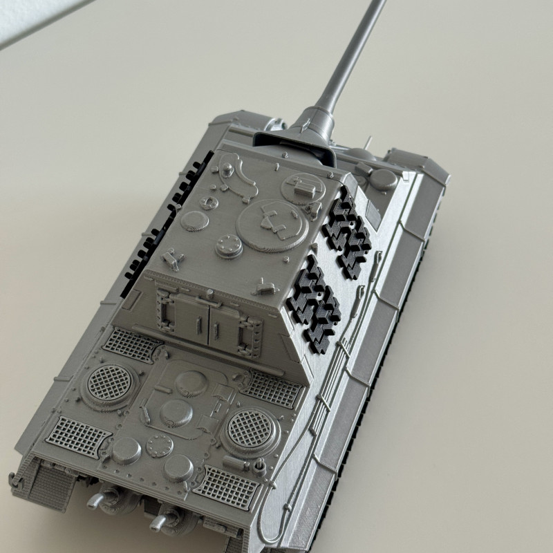 Jagdtiger Tank Avcısı Hareketli Namlulu 1/35 Ölçek 3D Baskı Model Jagdtiger Tank Avcısı Hareketli Namlulu 1/35 Ölçek 3D Baskı Model