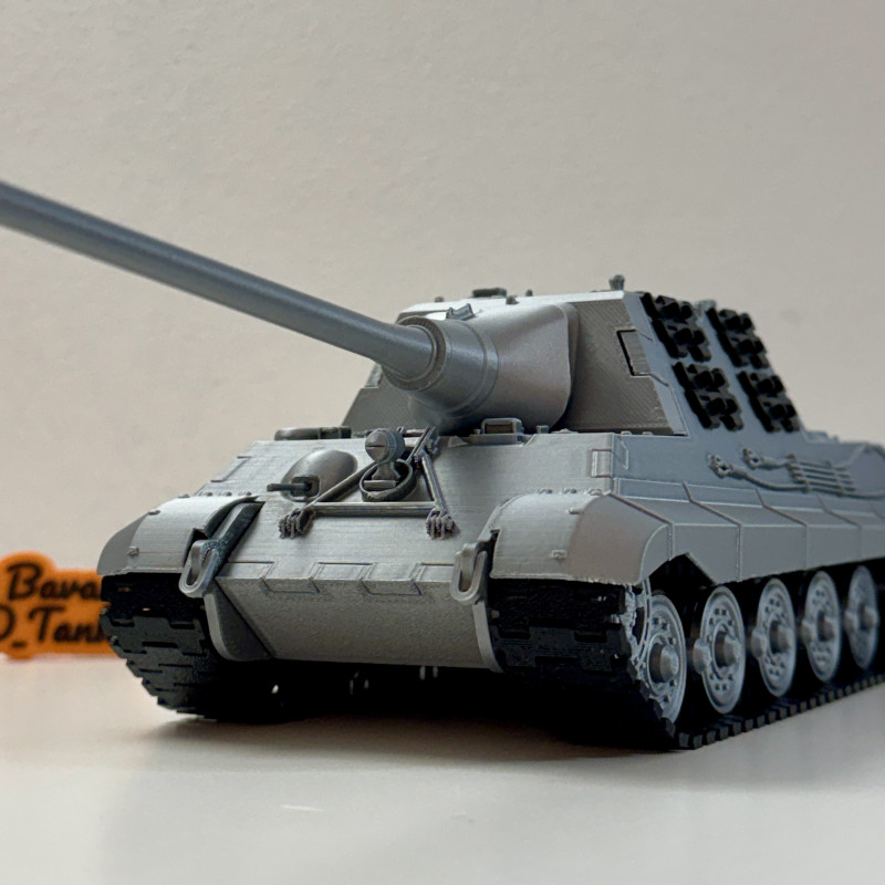 Jagdtiger Tank Avcısı Hareketli Namlulu 1/35 Ölçek 3D Baskı Model Jagdtiger Tank Avcısı Hareketli Namlulu 1/35 Ölçek 3D Baskı Model