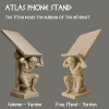 ATLAS Tablet Tutucu - Mitolojik Tasarım 3D Baskı Masa Aksesuarı ATLAS Tablet Tutucu - Mitolojik Tasarım 3D Baskı Masa Aksesuarı