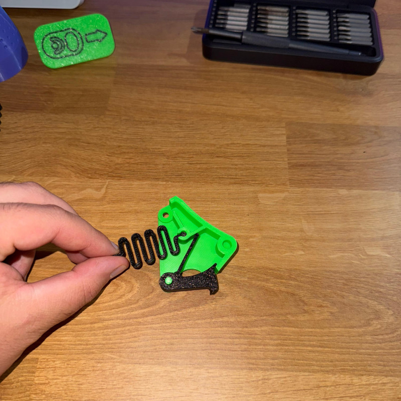 Tabanca Tutuşlu Konserve Açacağı - 3D Baskılı Pratik Mutfak Aleti