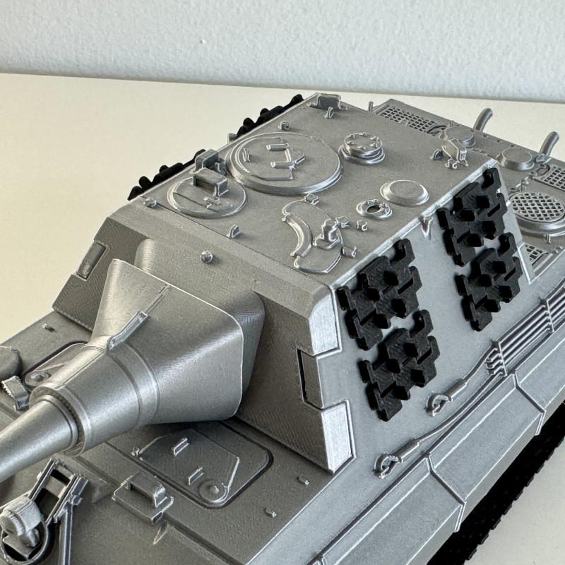 Jagdtiger Tank Avcısı Hareketli Namlulu 1/35 Ölçek 3D Baskı Model Jagdtiger Tank Avcısı Hareketli Namlulu 1/35 Ölçek 3D Baskı Model