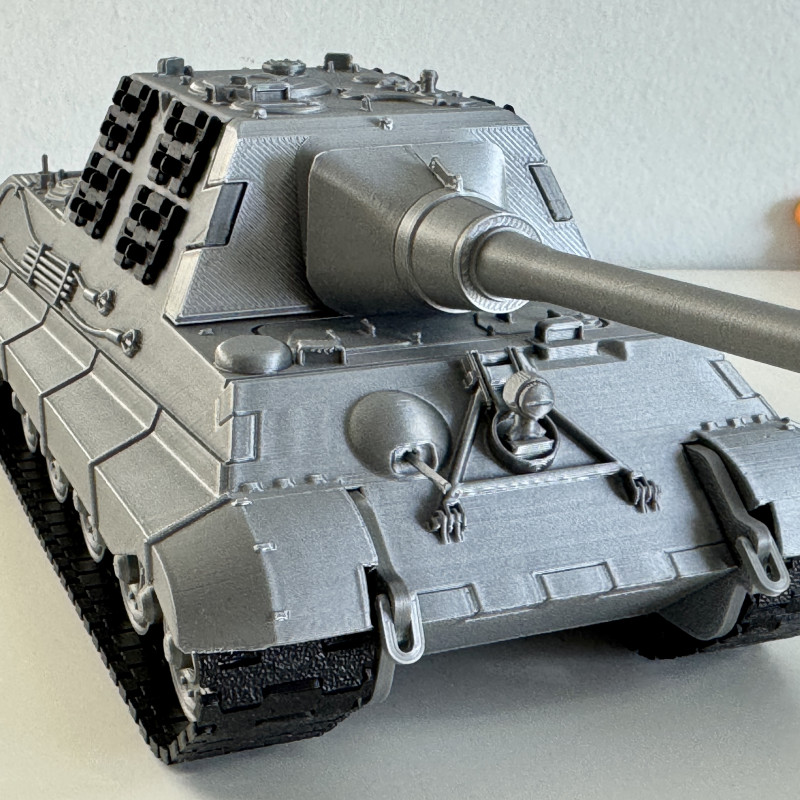 Jagdtiger Tank Avcısı Hareketli Namlulu 1/35 Ölçek 3D Baskı Model Jagdtiger Tank Avcısı Hareketli Namlulu 1/35 Ölçek 3D Baskı Model