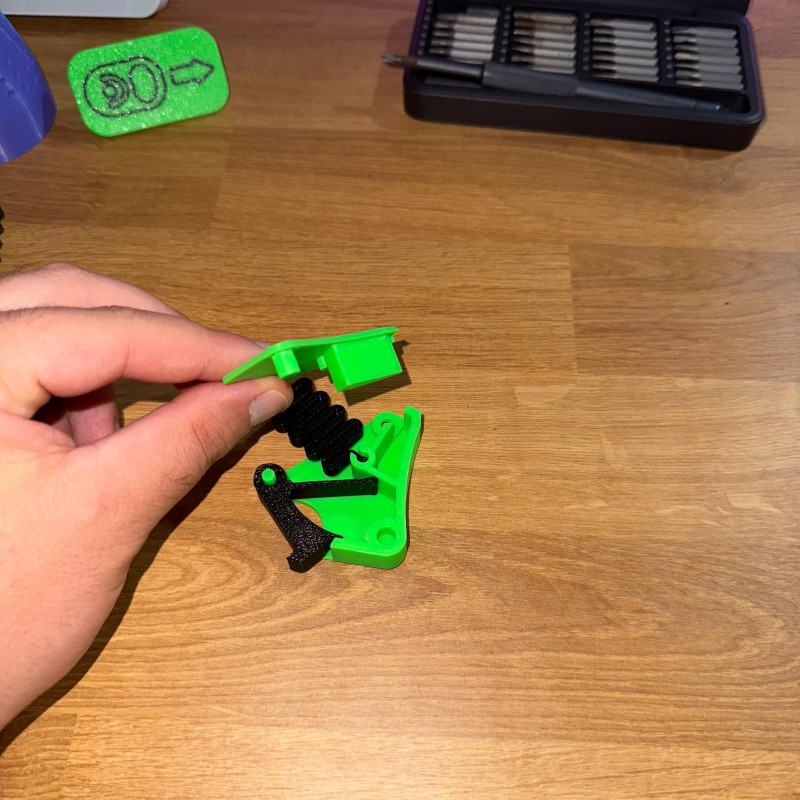 Tabanca Tutuşlu Konserve Açacağı - 3D Baskılı Pratik Mutfak Aleti