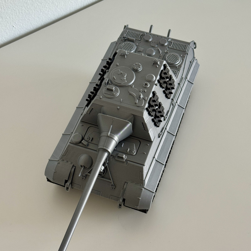 Jagdtiger Tank Avcısı Hareketli Namlulu 1/35 Ölçek 3D Baskı Model Jagdtiger Tank Avcısı Hareketli Namlulu 1/35 Ölçek 3D Baskı Model