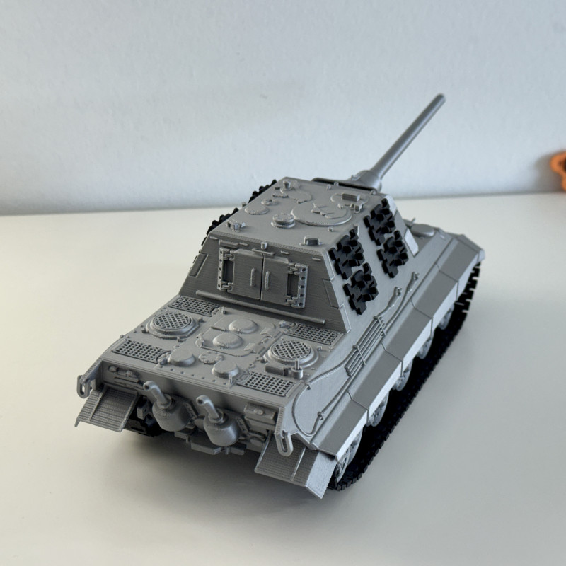 Jagdtiger Tank Avcısı Hareketli Namlulu 1/35 Ölçek 3D Baskı Model Jagdtiger Tank Avcısı Hareketli Namlulu 1/35 Ölçek 3D Baskı Model