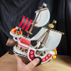 One Piece Thousand Sunny 3D Baskı Gemi Modeli - Bambu Lab Uyumlu