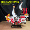 One Piece Thousand Sunny 3D Baskı Gemi Modeli - Bambu Lab Uyumlu