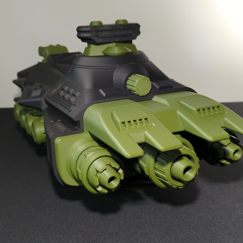 Void Behemoth Savaş Gemisi - 3D Baskı Maket (60cm)