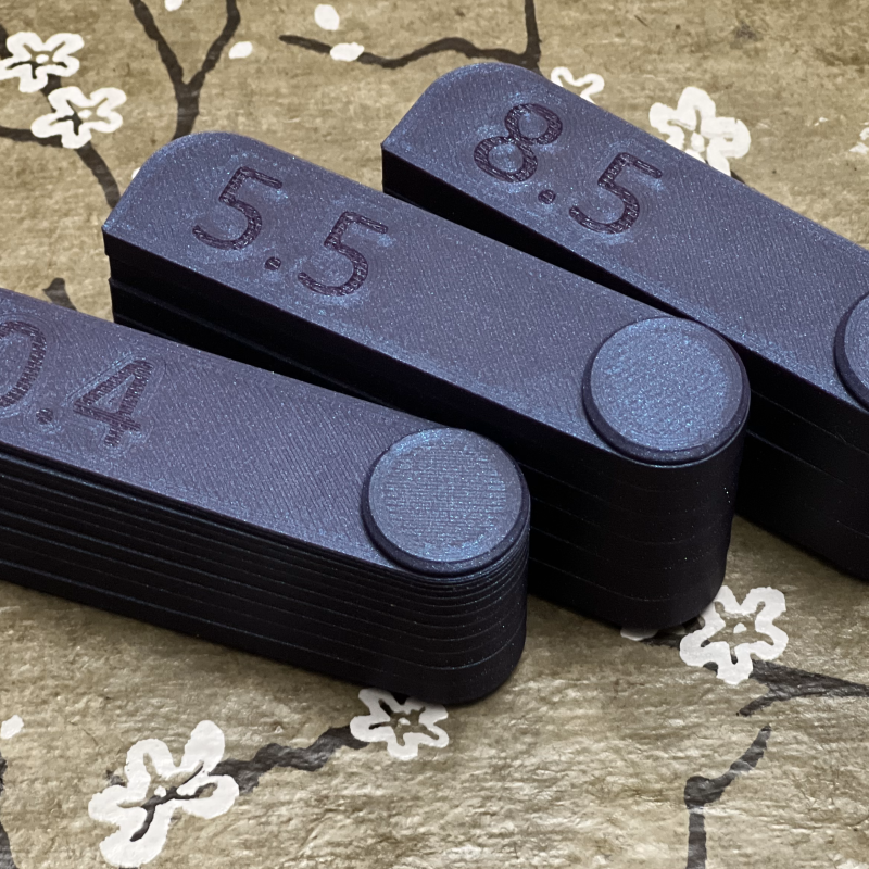 3D Baskı Kalınlık Ölçer 0.4-10.0mm - PLA Profesyonel Modelleme Aracı