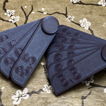 3D Baskı Kalınlık Ölçer 0.4-10.0mm - PLA Profesyonel Modelleme Aracı