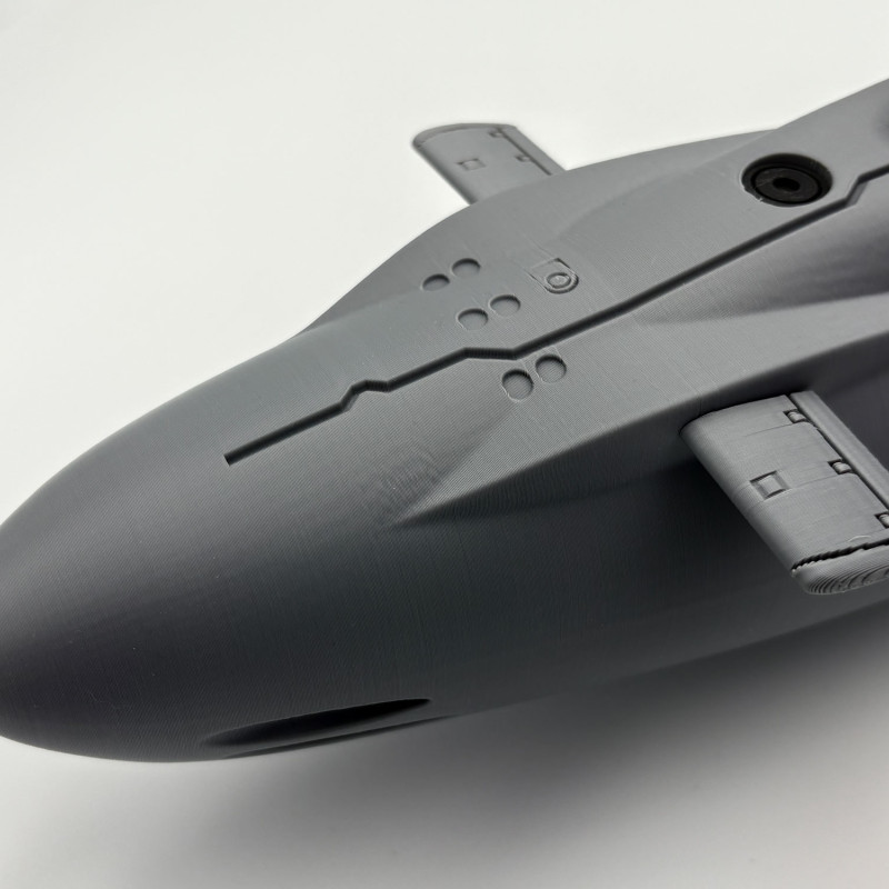 HMS Vanguard S28 Denizaltı 3D Baskı Modeli - 94cm Detaylı Maket