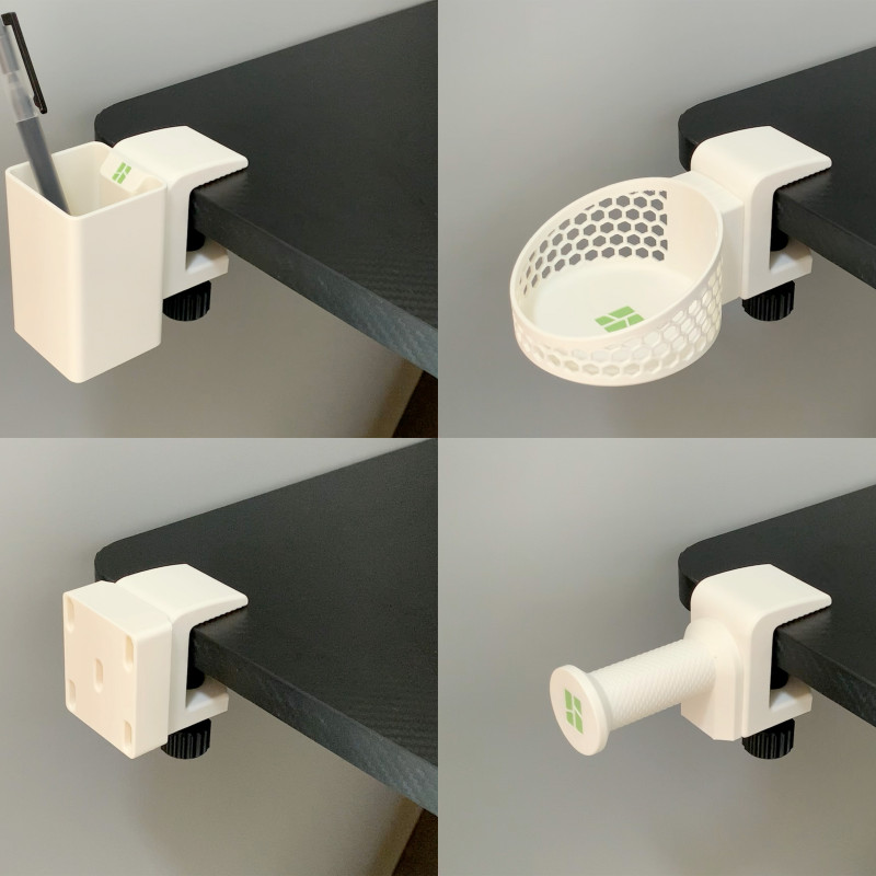 Modüler Masa Organizatörü - 3D Baskı Ev Ofis Aksesuarı