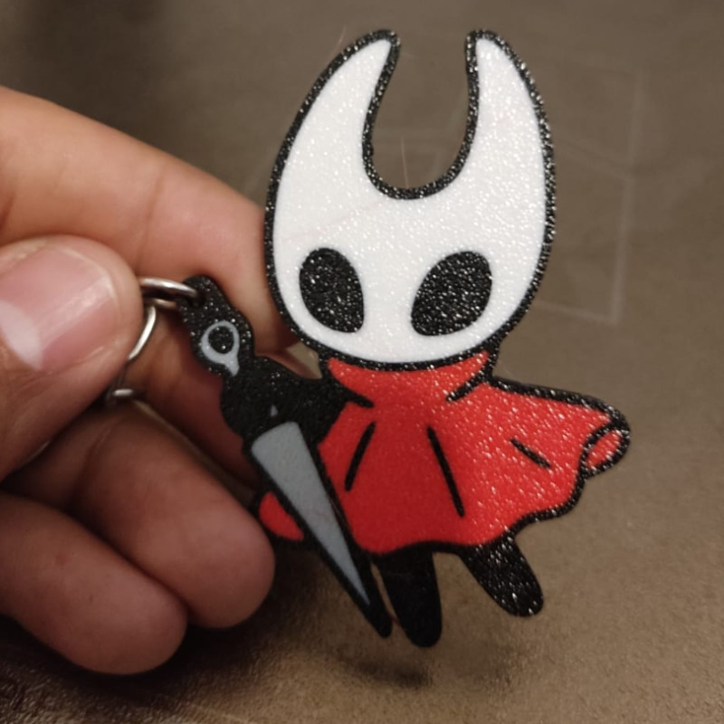 Hollow Knight Hornet Chibi Anahtarlık - 3D Baskı Oyun Aksesuarı Hollow Knight Hornet Chibi Anahtarlık - 3D Baskı Oyun Aksesuarı