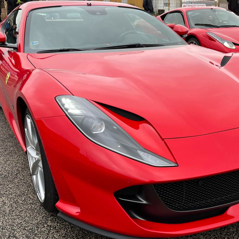 Ferrari Pixel Art 3D Baskılı Dekoratif Puzzle Modeli