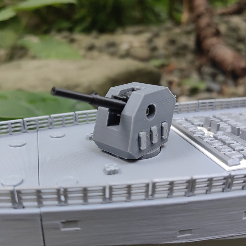 Type 055 Destroyer S-Class 3D Baskı Savaş Gemisi Maketi - 1 Metre