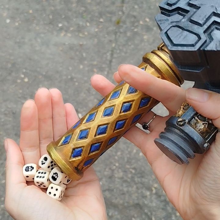 Cosplay Demirci Çekici - 3D Baskılı Oyun Aksesuarı