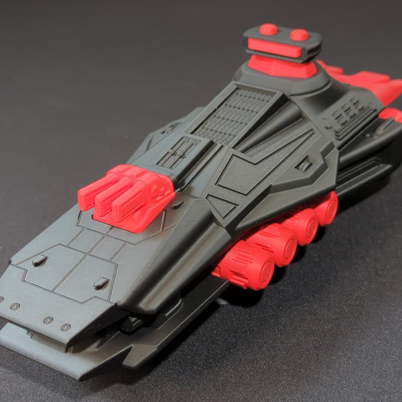 Void Behemoth Savaş Gemisi - 3D Baskı Maket (60cm)