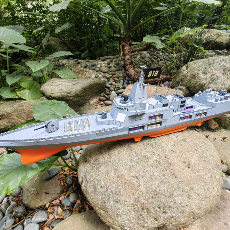 Type 055 Destroyer S-Class 3D Baskı Savaş Gemisi Maketi - 1 Metre