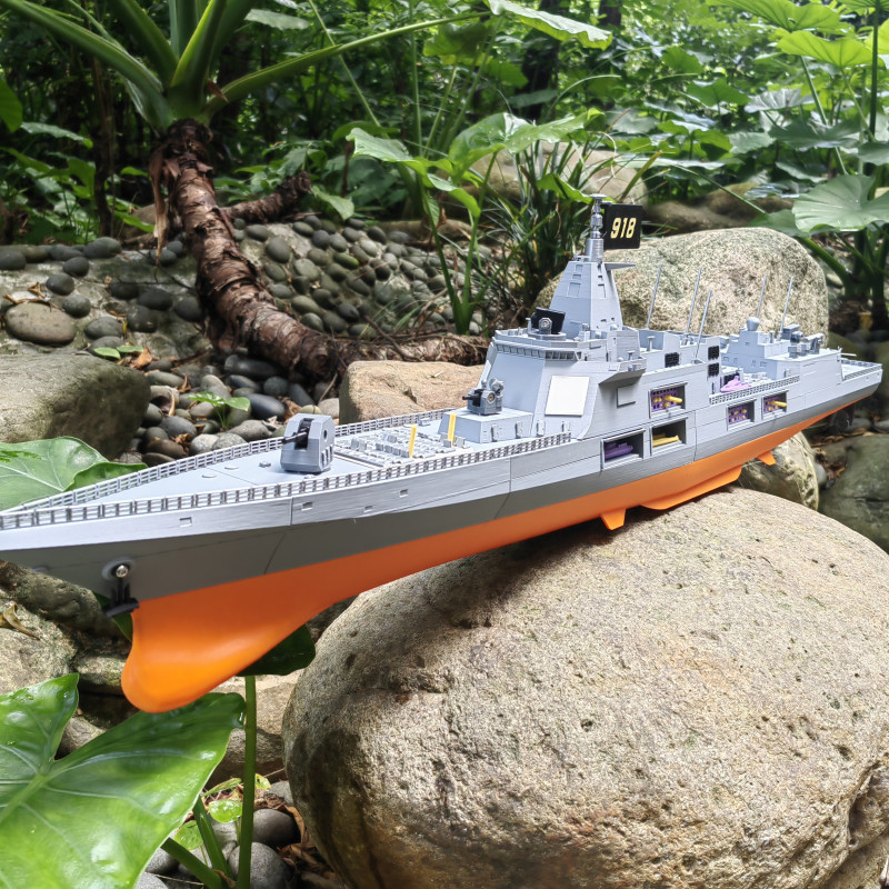 Type 055 Destroyer S-Class 3D Baskı Savaş Gemisi Maketi - 1 Metre