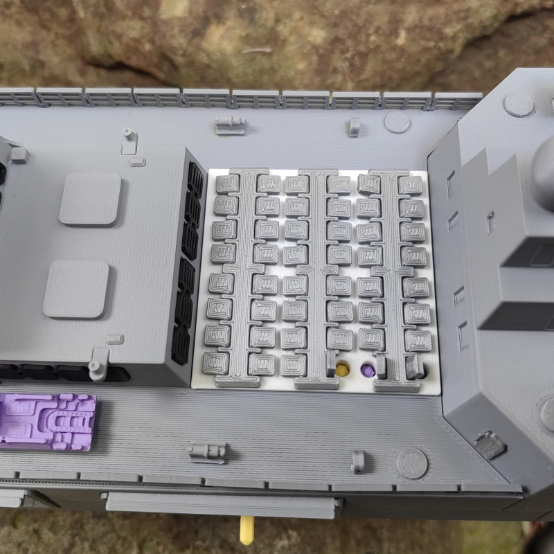 Type 055 Destroyer S-Class 3D Baskı Savaş Gemisi Maketi - 1 Metre