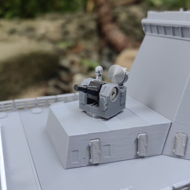 Type 055 Destroyer S-Class 3D Baskı Savaş Gemisi Maketi - 1 Metre