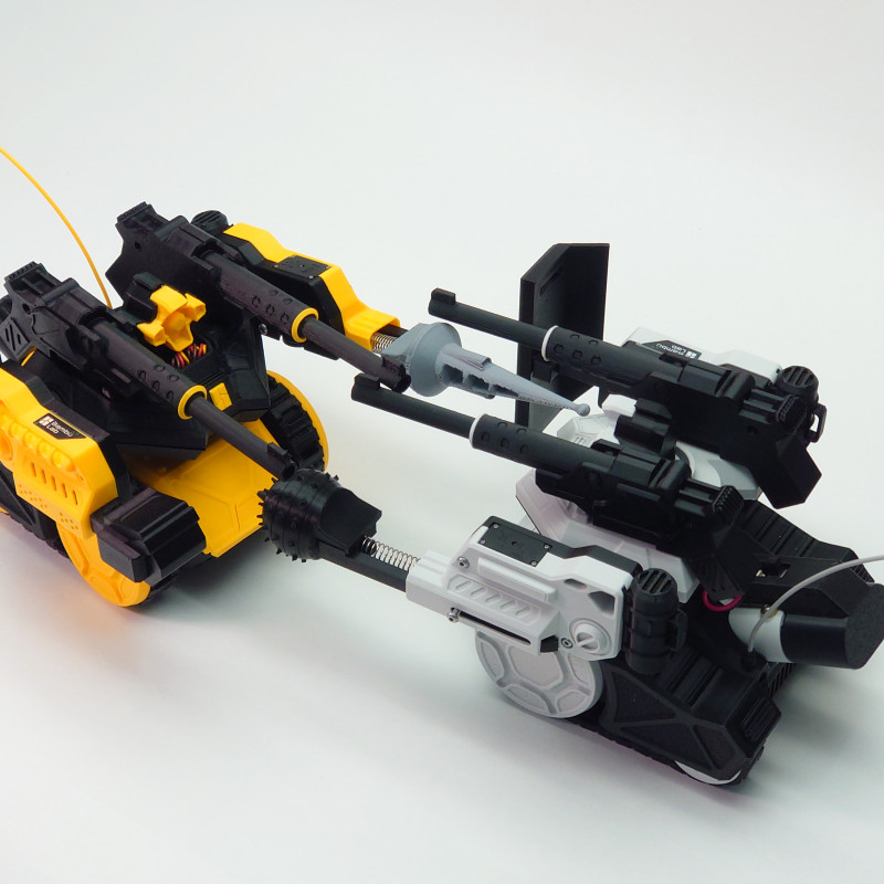 CyberBrick FR-01B Savaş Robotu 3D Baskı Kiti - DIY Robot Yapım Seti